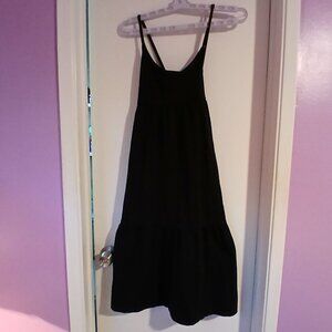 GAP Women's Black Drop Waist Slip Dress SZ XS